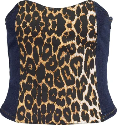 Produktbild von NOISY MAY Damen Corset Top Trapezausschnitt Extra Slim Fit Größe: M