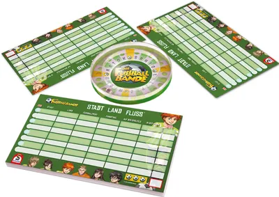 Produktbild von Schmidt Spiele Reisespiel Aktionsspiel Die Fussballbande 51612