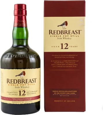 Obrázek produktu pro Redbreast Single Pot Still Whisky 12 let, 40% obj. 0,7 l