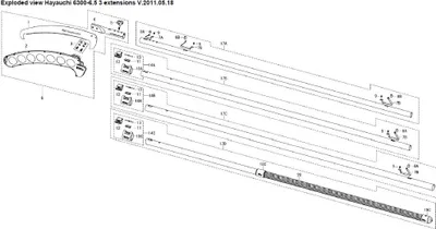 Produktbild von Fixierungsschraube für die Sprungmechanik Hayauchi