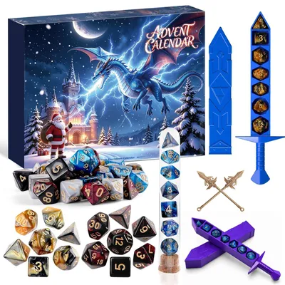Productafbeelding van Adventskalender met Verrassingsdobbelstenen