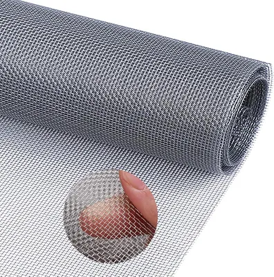 Produktbild von Drahtgeflecht Drahtgitter Feinmaschig 30X120CM Edelstahl Metall Insektengitter Lichtschacht Gitternetz