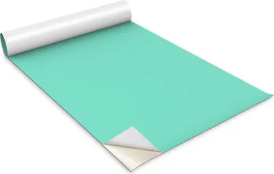 Produktbild von Selbstklebende Möbelfolie - Dekorationsfolie - Tischmöbel - Zuschneidbar - Farbe Hellgrün - 100 x 50 cm