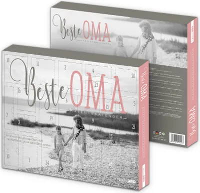Produktbild von itenga Adventskalender Beste Oma