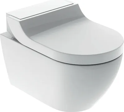 Produktbild von Geberit AquaClean Tuma Comfort, Wand-WC weiss, Komplettanlage, 1 Stk.