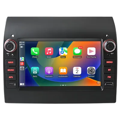 Zdjęcie produktu dla 7 Zoll 2+64G Carplay android auto SWC Autoradio Für Fiat Ducato 2009-2015 WIFI BT RDS DSP DAB+FM Andriod13
