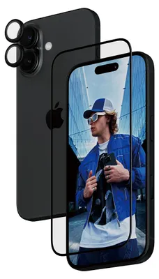 Produktbild von PanzerGlass 2in1 Bundle iPhone 16