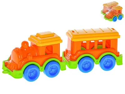 Obrázok produktu pre Vlak s vagónom 19cm