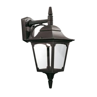 Produktbild von Elstead Chapel Außen-Wandleuchte E27 44cm Schwarz IP44, UK