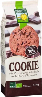 Produktbild von Bohlsener Mhle Cookie mit Zartbitterschokolade - 175g
