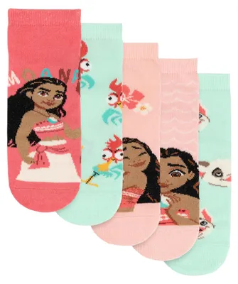 Immagine prodotto di Moana - Calzini da bambina (confezione da 5) NS9998 (23 EU - 25,5 EU) (colorati)