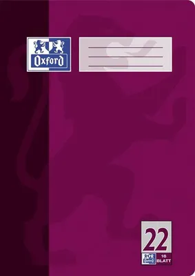 Immagine prodotto di 15x Oxford 100050308 quaderno A4 a righe 22 a scacchiera 16 fogli