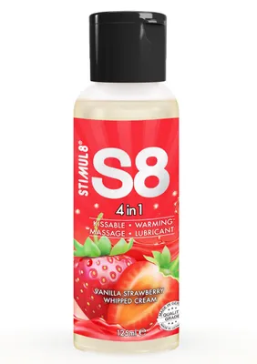 Immagine prodotto di Stimul8 - S8 Lubrificante 4 In 1 Al Dessert Alla Fragola 125 Ml