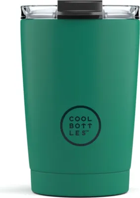 Produktbild von Cool Bottles Edelstahl-Thermobecher Vivid 330 ml - grün