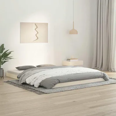Obrázek produktu pro vidaXL Postel z masivu bílá 150x200 cm King Size Pine