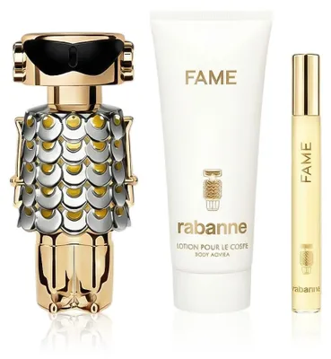 Zdjęcie produktu dla Zestaw 3-częściowy Paco Rabanne Fame Eau de Parfum 50 ml