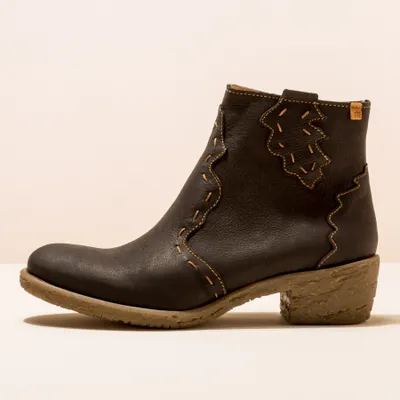 Produktbild von El naturalista Schnürstiefel mit hoher absatz N5406 PLEASANT BLACK / QUERA Farbe Black