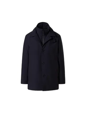 Produktbild von North Sails Herren North Tech Trenchjacke Langer Mantel Elastisch Navy Blau, Gr. XL