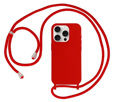 Zdjęcie produktu dla Pokrowiec na telefon komórkowy kompatybilny z Iphone 15 Pro Max Design 1 Czerwony