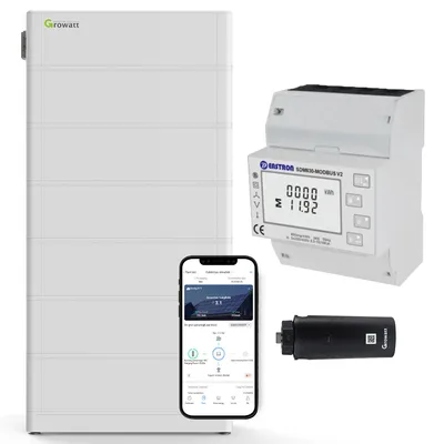 Produktbild von Growatt ARK 15.3kWh 0% MwSt §12 III UstG Hochvolt-Solarspeicher-Set für Growatt MOD TL3-XH Serie