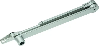 Produktbild von Dorma Rastfeststellarm zu TS 71 / TS 72 ohne Abschaltung silberfarbig - 22002501
