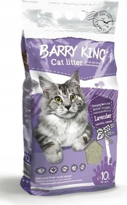 Produktbild von Barry King klumpendes Bentonit-Katzenstreu mit Lavendelduft 10L