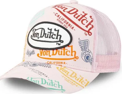 Produktbild von Von Dutch Trucker Cap Brand pink