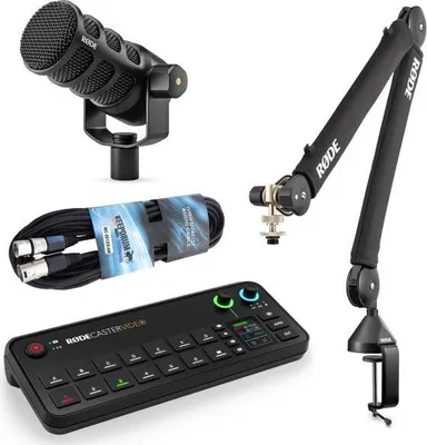 Obrázek produktu pro Videokonzole Rode Rodecaster Podmic-USB Bundle