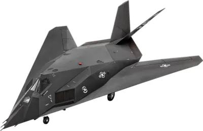 Produktbild von Revell 03899 F-117 10 Modellbausatz F-117A Nighthawk Stealth Fighter im Maßstab 1:72, Level 3, 120 Jahr(e), Kunststoff, Junge, 10 Stück(e), 270 mm, 182 mm