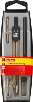 Image de herlitz Boîte à compas 5 pièces