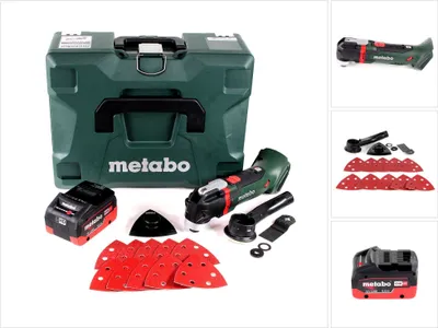 Zdjęcie produktu dla Akumulatorowe narzędzie wielofunkcyjne Metabo MT 18 LTX 18V ( 613021840 ) kompatybilne z OIS/Starlock + 1x akumulator 5,5Ah + walizka - bez ładowarki