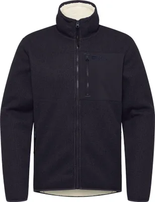 Produktbild von Jack Wolfskin Kaminfeuer Jkt M Fleece Jack Dunkelblau Herren - Größe M