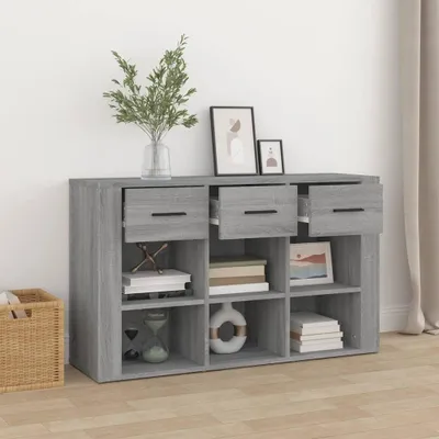 Obrázek produktu pro vidaXL Příborník Grey Sonoma 100x30x59,5 cm výrobek ze dřeva