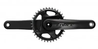 Produktbild von Sram Force 1 Axs Dub Kurbelgarnitur Schwarz 175 mm / 42t Schwarz 175 mm