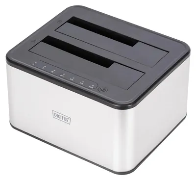 Produktbild von DIGITUS USB 3.0 Duale SATA HDD Dockingstation 2,5"/ 3,5