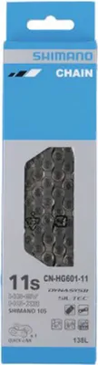 Produktbild von SHIMANO CN-HG601-11 GRX Schaltungskette, 138 Glieder, 11-fach, Quick Link, silber