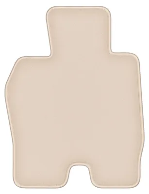 Produktbild von DURBAN Beige Velours-Fahrerfußmatte für BMW i8 L15 Roadster (2018-2022)