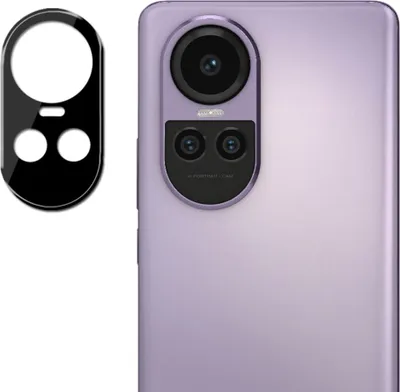 Zdjęcie produktu dla Szkło ochronne Techsuit do Oppo Reno10 Pro - Czarny KP29143