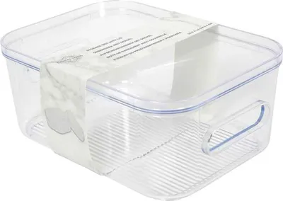 Produktbild von Aufbewahrungsbox - 20 x 14,5 cm - Transparent - Kunststoff - mit Deckel