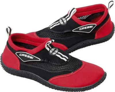 Zdjęcie produktu dla Buty do wody Cressi Reef – czerwone, czarne, rozmiar 45 Czerwone, czarne, rozmiar 45