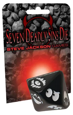 Produktbild von 7 Deadly Sins Die - Würfel - Steve Jackson Games
