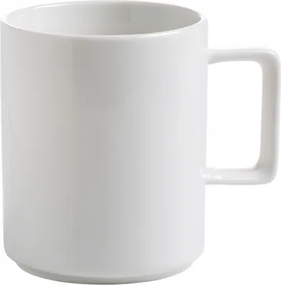Produktbild von MODULES Becher 310 ml, stapelbar, Porzellan, P42166 / Kaffeebecher / Teebecher