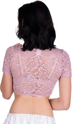 Produktbild von Duisburg Dirndlbluse Trachtenbluse Trachtenmode, Farbe:Lila, Größe:38/M