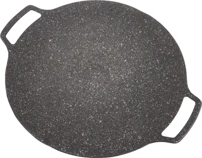 Zdjęcie produktu dla Koreańska płyta do grillowania Grill nieprzywierający Okrągła patelnia do domowego pieca na zewnątrz Typ uniwersalny 36 cm