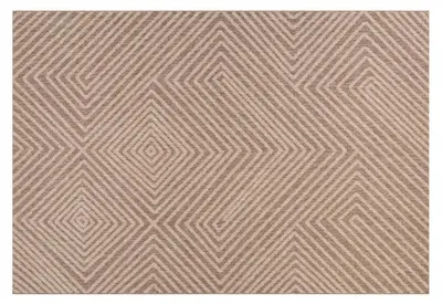 Produktbild von Kondela Terrassenteppich Dawn Typ 1 80x150 cm - braunbeige / Muster