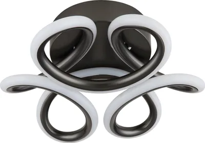 Produktbild von Globo Lighting Deckenleuchte Metall anthrazit matt, LED