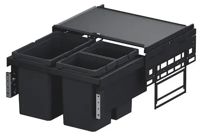 Immagine prodotto di Vauth-Sagel VS ENVI Space sistema rifiuti 2 x 10 + 1 x 22 Liter 600 mm