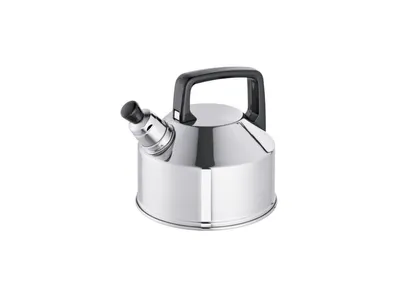 Produktbild von Schulte-Ufer Flötenkessel Klassik i, Wasserkessel, Teekessel, Edelstahl 18/10, 18 cm, 1.75 L, 6317-18 si