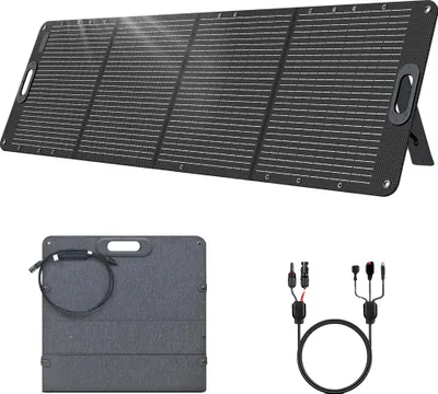 Immagine prodotto di Pannello solare, design portatile, elevata efficienza di conversione, set SPC200, 20,5 V, 200 W