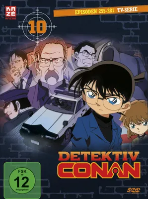 Produktbild von Detektiv Conan - TV-Serie - DVD Box 10 (Episoden 255-280) (5 DVDs)